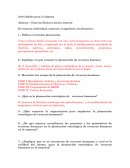 De manera individual, conteste el siguiente cuestionario