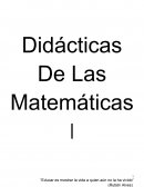Didacticas de las Matemaáticas, tecnicas utilizadas o enpleadas en el aula para el desarrollo de una clase