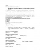 ¿Qué diferencias fundamentales observaste en los dos métodos de preparación utilizados?