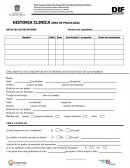 ÚNICAMENTE SI EL RECEPTOR ES UN MENOR (ANTECEDENTES DE LOS PADRES)