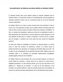 El Incumplimiento deberes escolares debido a maltrato infantil