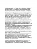 Mantenimiento en planta