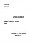 Las empresas pueden clasificarse por el tamaño, por la actividad económica y por el empleo