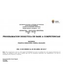 PROGRAMACION[a] DIDÁCTICA EN BASE A COMPETENCIAS