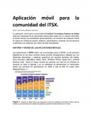 Aplicación móvil para la comunidad del ITSX
