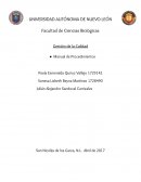 Revisar cada uno de los procesos para verificar que los procesos están siendo elaborados correctamente.