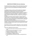 MARKETING DE PERMISO (Permission Marketing)