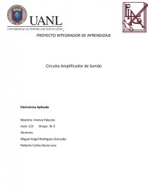 CIRCUITO AMPLIFICADOR.. Página 1