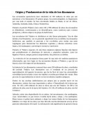 Origen y Fundamentos de la vida de los dinosauros