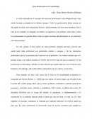 Ética Profesional en la Contabilidad