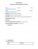 Laboratorio de química orgánica, Ingeniería Ambiental