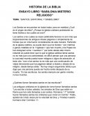 Ensayo babilonia misterio religioso