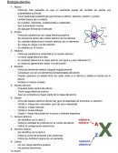 Particula más pequeña en que un elemento puede ser dividido sin perder sus propiedades químicas.