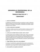 DESARROLLO PROFESIONAL DE LA ENFERMERIA