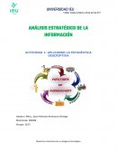 ANÁLISIS ESTRATÉGICO DE LA INFORMACIÓN ACTIVIDAD 1: APLICANDO LA ESTADÍSTICA DESCRIPTIVA