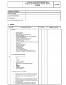 Lista de Chequeo programa fsicalización (Autoridad Sanitaria)