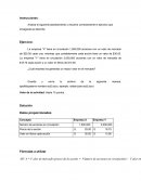 Evaluación de proyectos de inversión. Analiza el siguiente planteamiento y resuelve correctamente el ejercicio