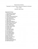 Trabajo Requerimientos del Sistema