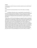 Cree usted que la visión de Freud sobre el inconsciente es pertinente para el análisis del sujeto contemporáneo?