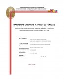 BARRERAS URBANAS