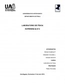 LABORATORIO DE FÍSICA EXPERIENCIA N°2