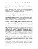 Sobre el Compromiso de Gobernabilidad 2016