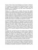Procesos, Cliente y Cultura Armas Estratégicas para Competir en el Mercado