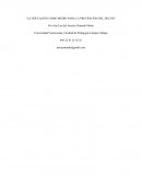 LA EDUCACIÓN COMO MEDIO PARA LA PREVENCIÓN DEL DELITO