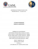 Actividad Integradora Quimica II y laboratorio