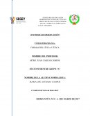 Informe de observación: Formación cívica y ética en la primaria