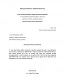 Acta de notificacion de pago de impuesto predial