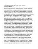 MÉXICO ENTRE AMÉRICA DEL NORTE Y LATINOAMERICA