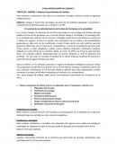 EVALUACIÓN SUMATIVA UNIDAD 2 TAREA Nº1: UNIDAD 2: Sistemas Especializados de Gestión