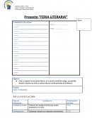 Pauta de feria literaria