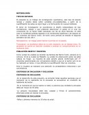 Como hacer una metodologia