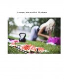 10 pasos para iniciar un estilo de vida saludable