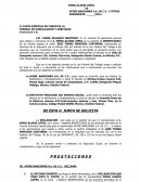 Juicio especial afore Que en la vía especial prevista en la Ley Federal del Trabajo vengo a solicitar de esta H.