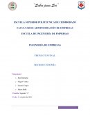 Microeconomia ESCUELA SUPERIOR POLITÉCNICA DE CHIMBORAZO FACULTAD DE ADMINISTRACIÓN DE EMPRESAS
