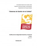 Certificación de Seguridad Industrial y Comercial