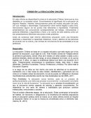 CRISIS EN LA EDUCACIÓN CHILENA tema que es muy debatible en la sociedad actual