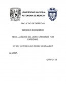 ANÁLISIS DEL LIBRO CÁRDENAS POR CÁRDENAS