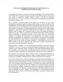 ENSAYO: CONTRIBUCIÓN DEL ROL DE PSICÓLOGO.