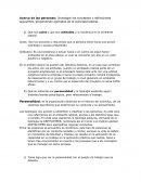 Acerca de las personas: Investigar los conceptos y definiciones siguientes, proponiendo ejemplos de la actividad laboral
