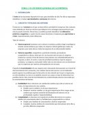 TEMA 2: EL ENTORNO GENERAL DE LA EMPRESA