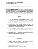 Modelo derecho de peticion. FUNDAMENTOS DE DERECHO