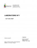 LABORATORIO N°1 “LEY DE OHM