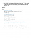 Ejercicios de Pseudocódigos