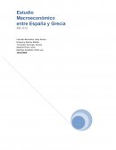 Estudio macroeconómico España y Grecia