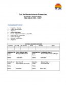 Plan de Mantenimiento Preventivo “EQUIPOS Y MAQUINARIAS”