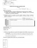 PRUEBA DE LENGUAJE Y COMUNICACIÓN.